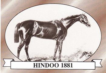 1991 Horse Star Kentucky Derby #7 Hindoo Front